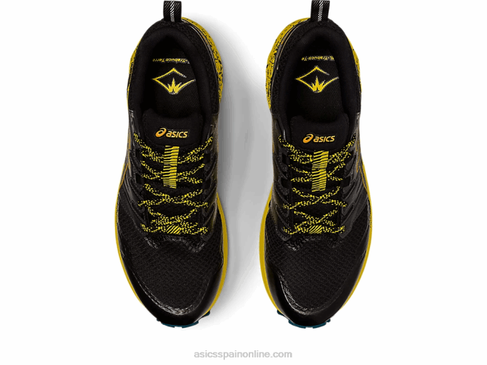 gel-trabuco terra Asics 4L68640 negro/tormenta de arena