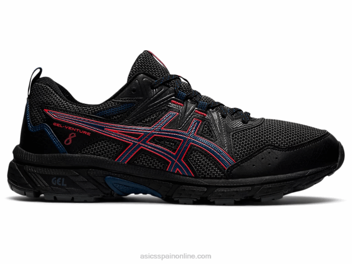 gel-ventura 8 Asics 4L681488 negro/rojo fuego