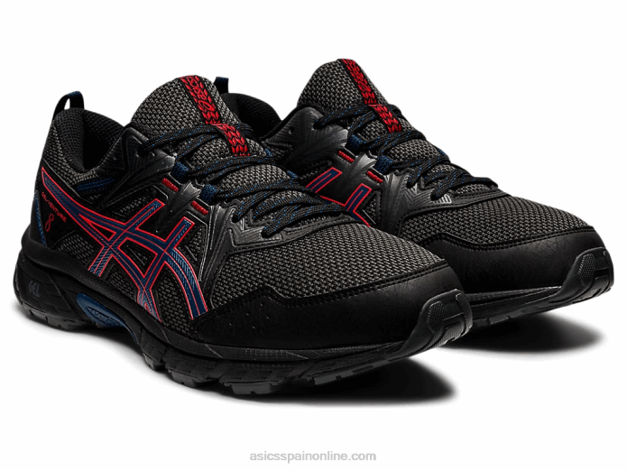 gel-ventura 8 Asics 4L681488 negro/rojo fuego