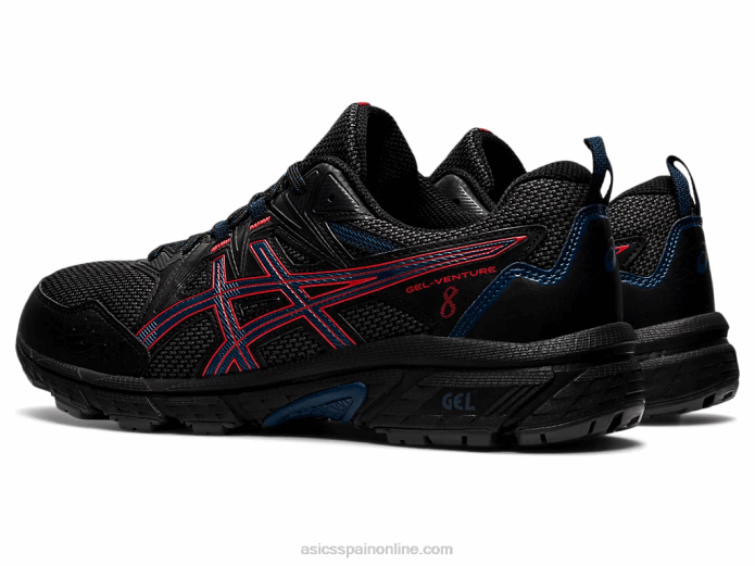 gel-ventura 8 Asics 4L681488 negro/rojo fuego