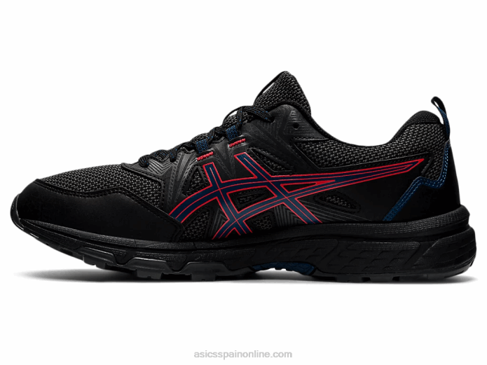 gel-ventura 8 Asics 4L681488 negro/rojo fuego