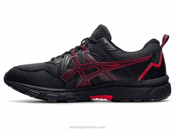 gel-ventura 8 Asics 4L681621 negro/rojo eléctrico