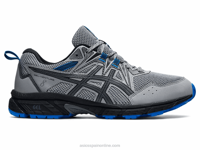 gel-ventura 8 Asics 4L681880 tablaroca/azul eléctrico