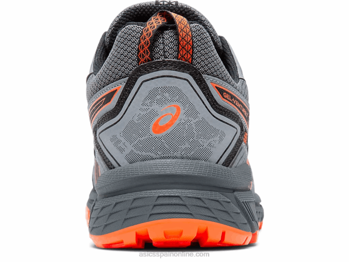 gel-venture 7 extra ancho Asics 4L682110 gris portador/habanero