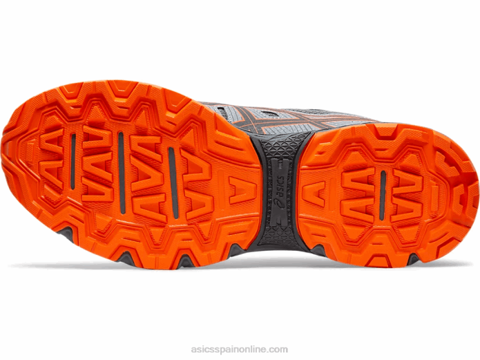 gel-venture 7 extra ancho Asics 4L682110 gris portador/habanero