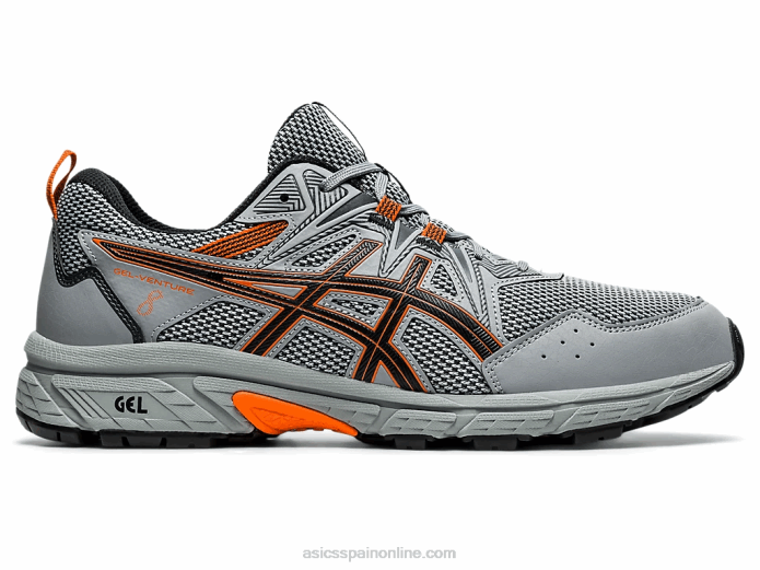 gel-venture 8 extra ancho Asics 4L681556 tabla de roca/habanero
