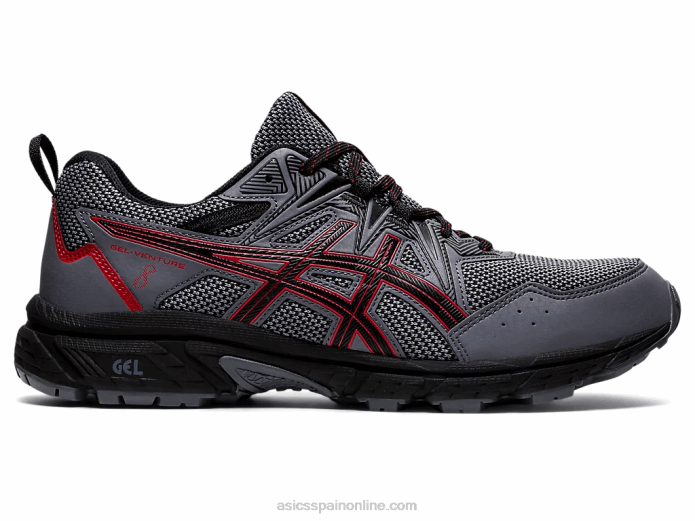 gel-venture 8 extra ancho Asics 4L681562 metrópolis/negro