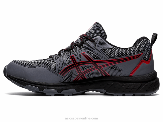 gel-venture 8 extra ancho Asics 4L681562 metrópolis/negro