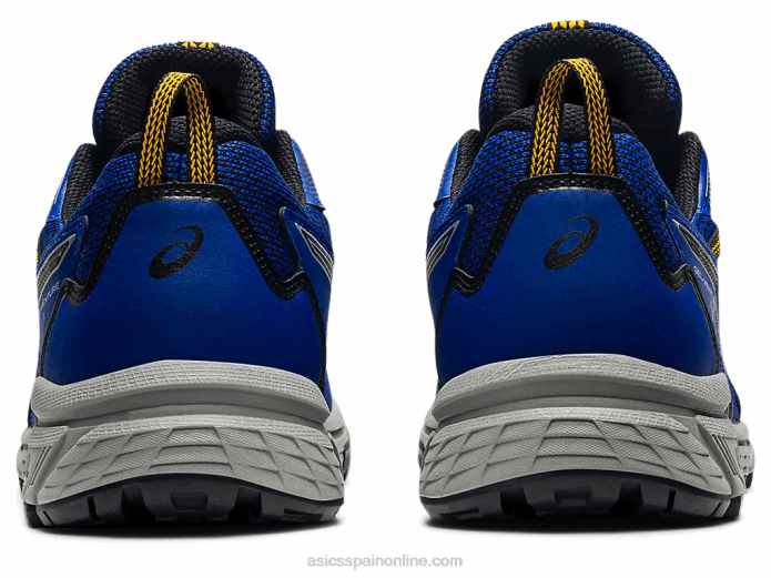 gel-venture 8 extra ancho Asics 4L681591 azul mónaco/negro