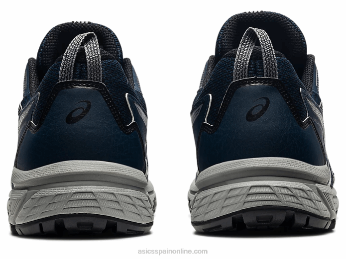 gel-venture 8 extra ancho Asics 4L681804 azul francés/plata pura