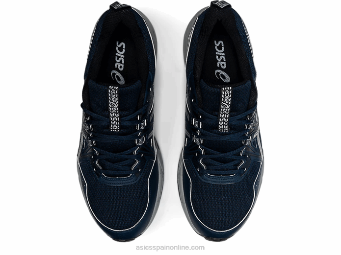 gel-venture 8 extra ancho Asics 4L681804 azul francés/plata pura