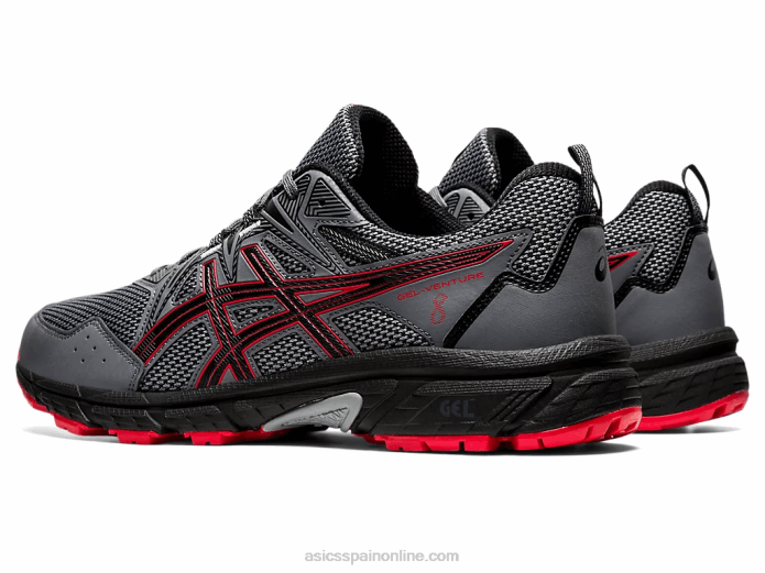 gel-venture 8 extra ancho Asics 4L681864 metrópolis/rojo clásico