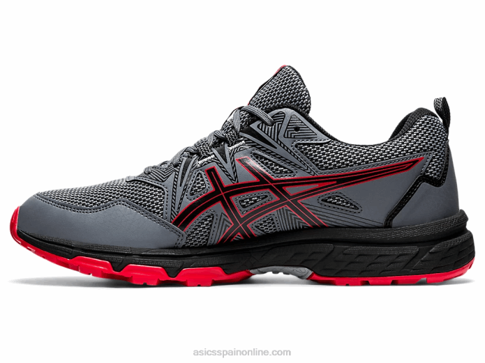 gel-venture 8 extra ancho Asics 4L681864 metrópolis/rojo clásico