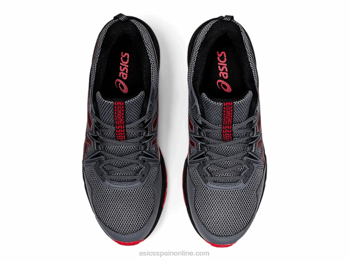 gel-venture 8 extra ancho Asics 4L681864 metrópolis/rojo clásico