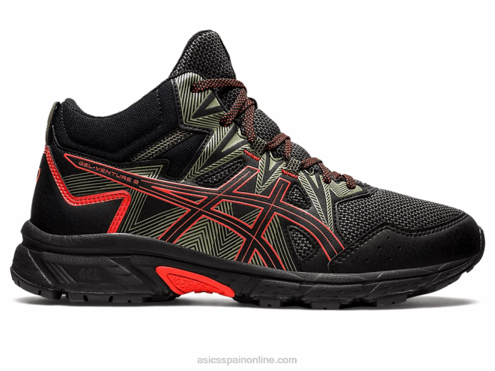 gel-venture 8 mt Asics 4L68726 tomate negro/cherry