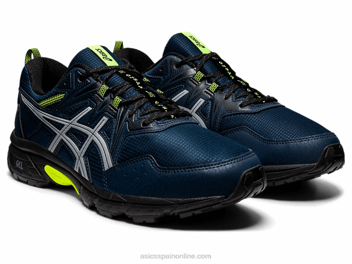 punzón gel-venture 8 Asics 4L681628 azul francés/amarillo de seguridad