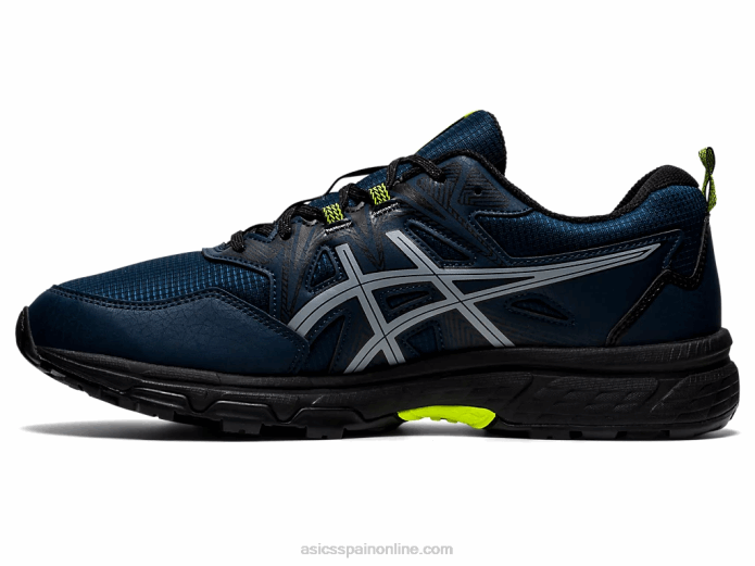 punzón gel-venture 8 Asics 4L681628 azul francés/amarillo de seguridad