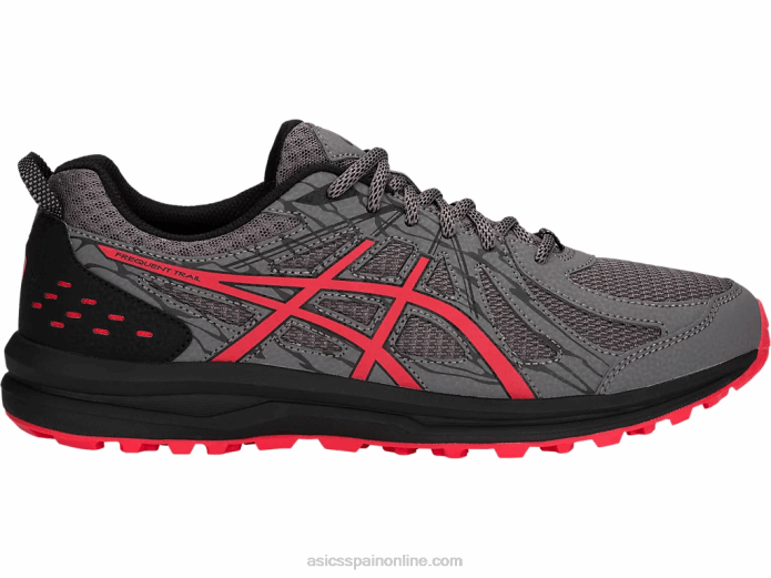 rastro frecuente Asics 4L682074 alerta roja/carbón