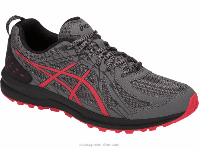 rastro frecuente Asics 4L682074 alerta roja/carbón