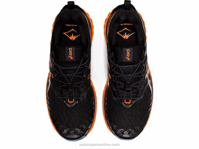 trabuco max Asics 4L681485 negro/naranja impactante