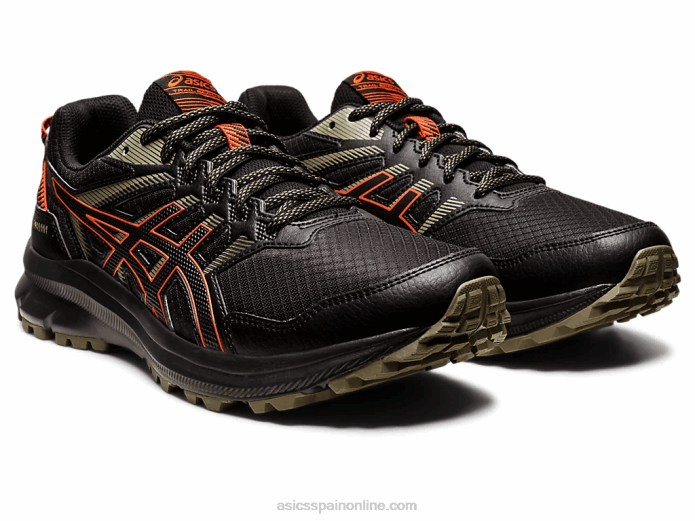 trail scout 2 extra ancho Asics 4L68768 tomate negro/cherry