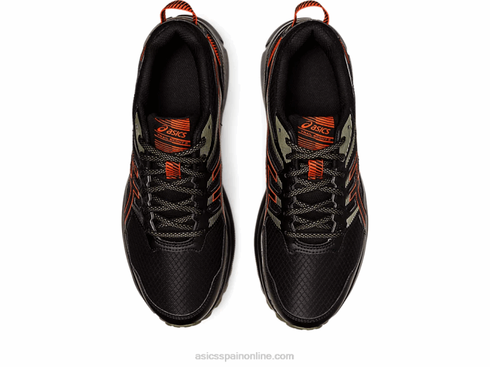 trail scout 2 extra ancho Asics 4L68768 tomate negro/cherry