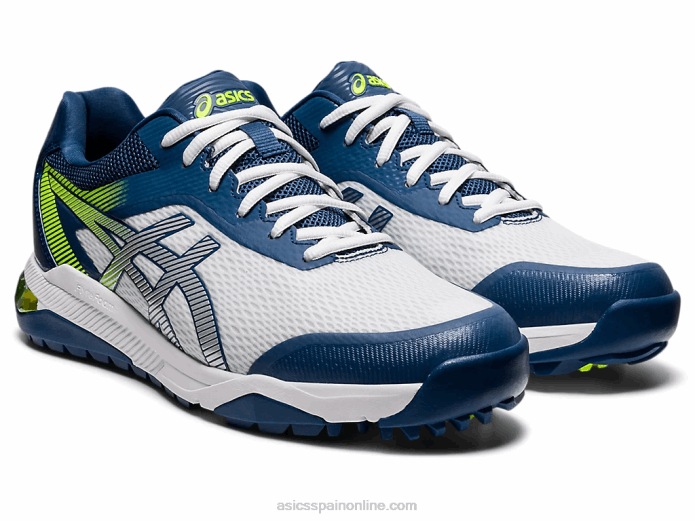 as del curso de gel Asics 4L682006 blanco/plata pura
