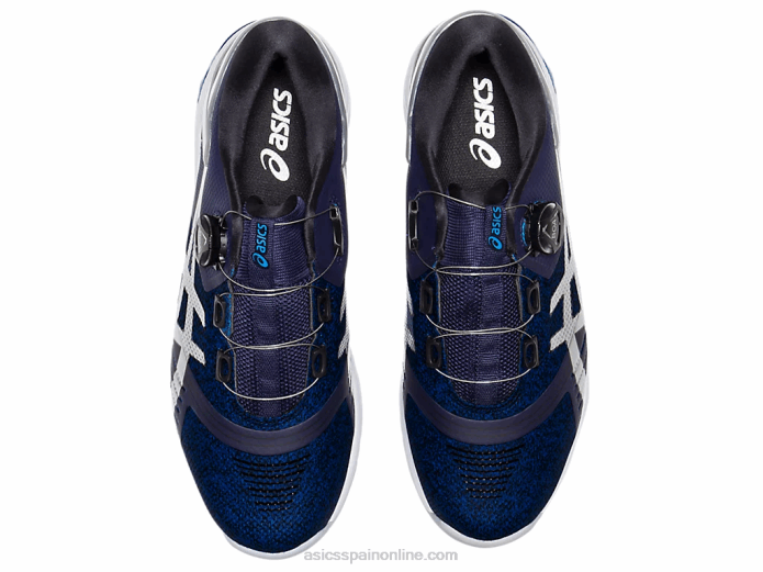 curso de gel duo boa Asics 4L682012 chaquetón/plata pura