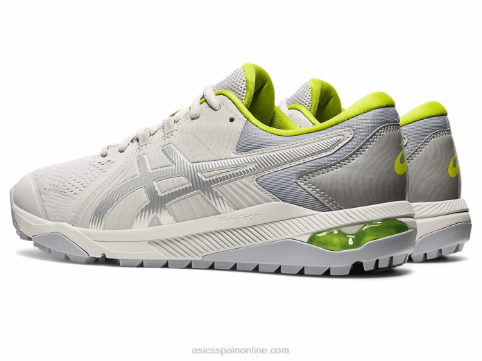 gel-course glide hombres Asics 4L68505 gris glaciar/lima neón