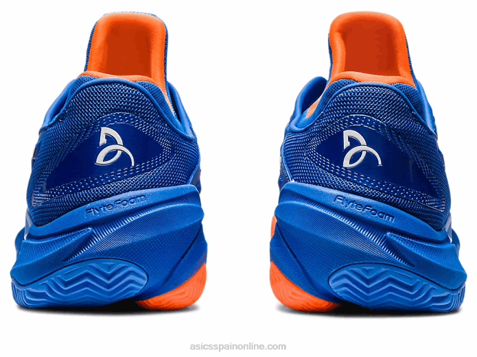 cancha ff 3 novak arcilla Asics 4L68568 atún azul/blanco