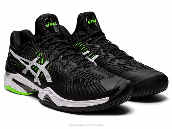 corte ff 2 Asics 4L681166 gecko negro/verde