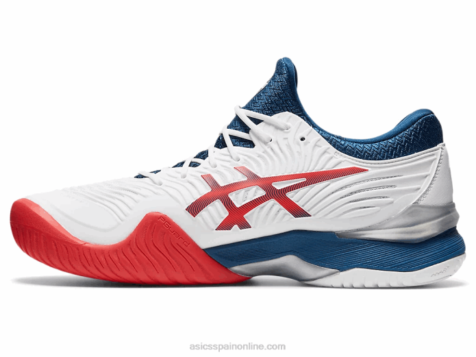 corte ff 2 Asics 4L68880 blanco/azul mako