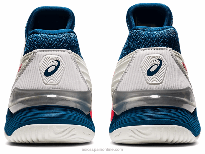 corte ff 2 Asics 4L68880 blanco/azul mako