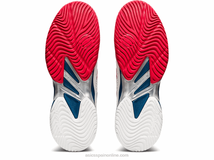corte ff 2 Asics 4L68880 blanco/azul mako