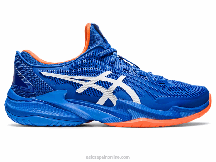 corte ff 3 novak Asics 4L68168 atún azul/blanco