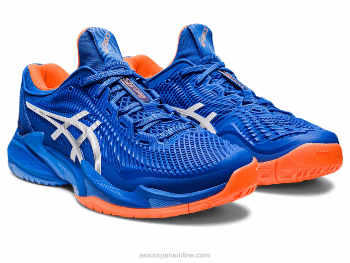 corte ff 3 novak Asics 4L68168 atún azul/blanco