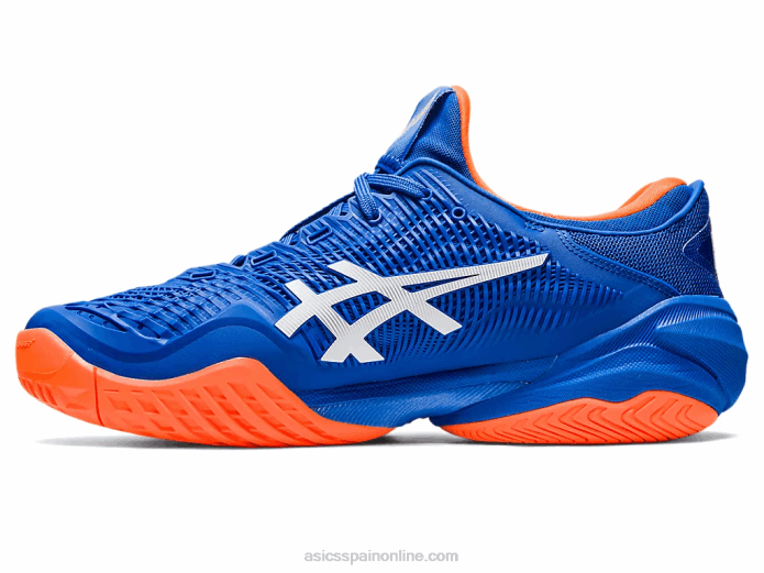 corte ff 3 novak Asics 4L68168 atún azul/blanco