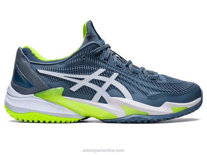 corte ff 3 oc Asics 4L68546 acero azul/blanco