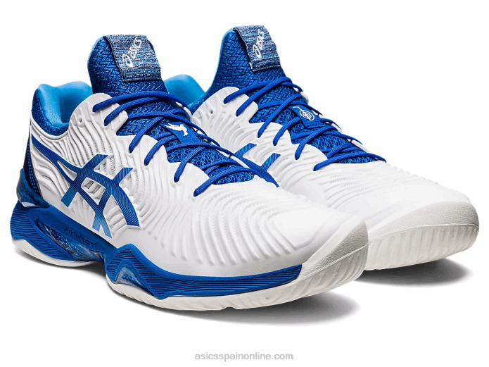 corte ff novak Asics 4L68720 blanco/azul atun