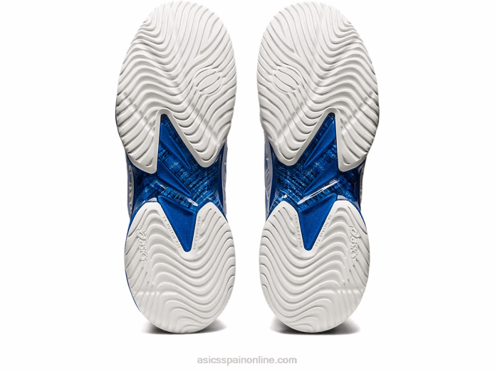 corte ff novak Asics 4L68720 blanco/azul atun