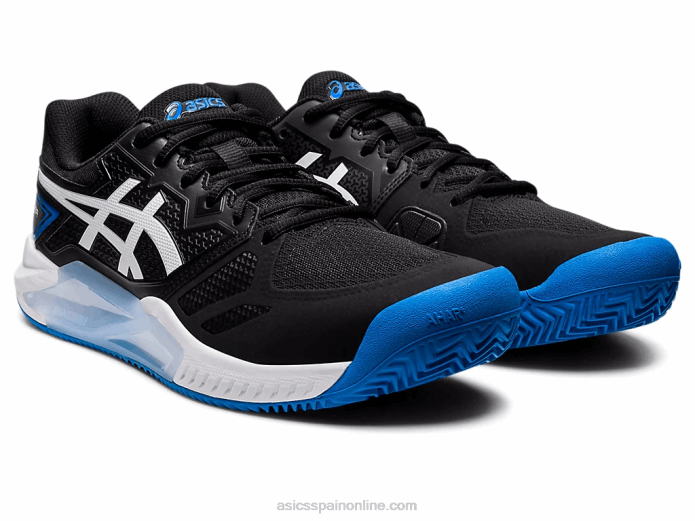 gel-challenger 13 arcilla Asics 4L681129 negro/azul eléctrico