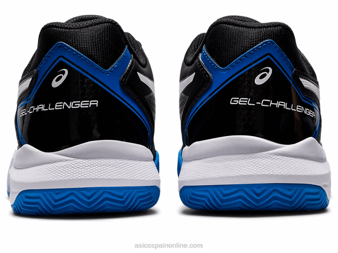 gel-challenger 13 arcilla Asics 4L681129 negro/azul eléctrico