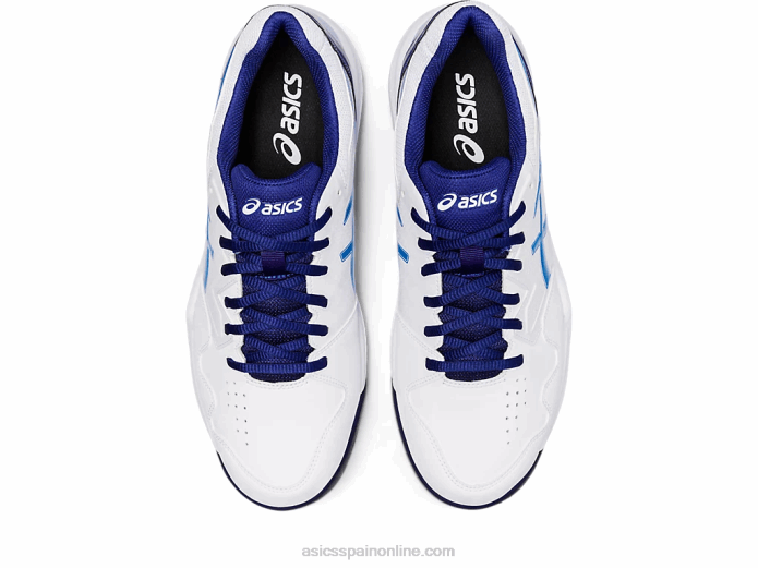 gel-dedicate 7 arcilla Asics 4L681147 blanco/azul eléctrico