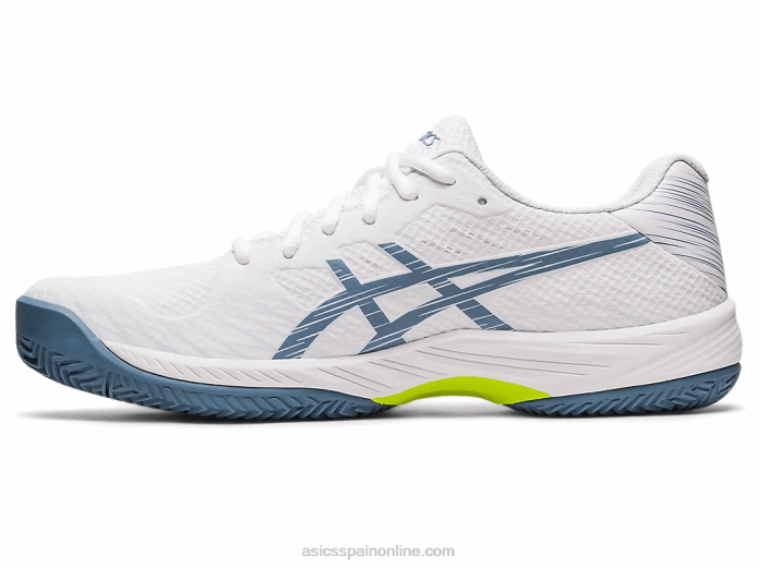 gel-juego 9 arcilla/oc Asics 4L68439 blanco/azul acero