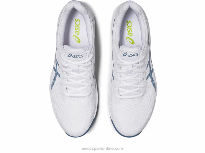 gel-juego 9 arcilla/oc Asics 4L68439 blanco/azul acero