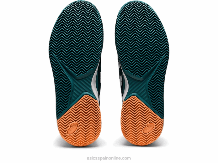 gel-resolución 8 arcilla Asics 4L681224 pino terciopelo/blanco