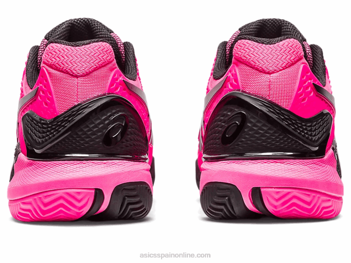 gel-resolución 9 arcilla Asics 4L6849 rosa intenso/negro