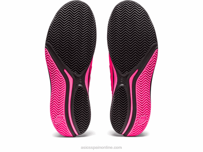 gel-resolución 9 arcilla Asics 4L6849 rosa intenso/negro