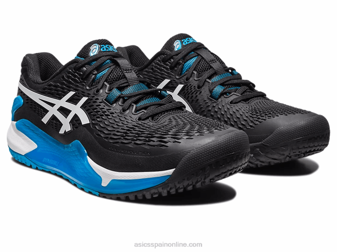 gel-resolución 9 oc de ancho Asics 4L68567 blanco negro