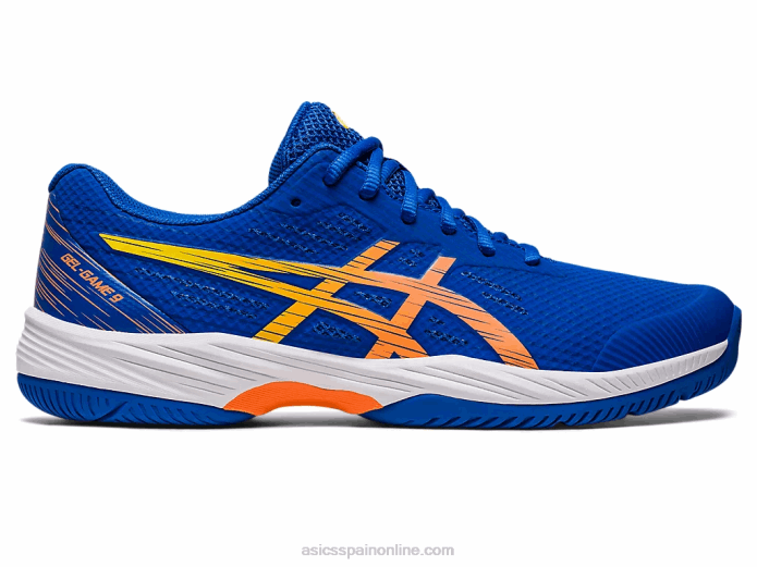 juego de gel 9 Asics 4L6897 azul atún/melocotón sol